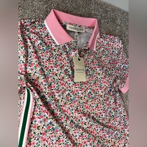 Women’s Active Polo Dress- floral- feminine - XS- NWT - Midspring